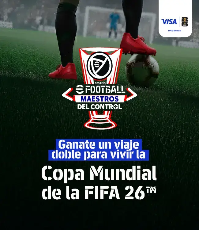 Ganate un viaje doble para vivir la Copa Mundial de la FIFA 26