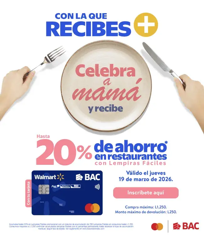 Ahorra 20 % en restaurantes por el día de la madre