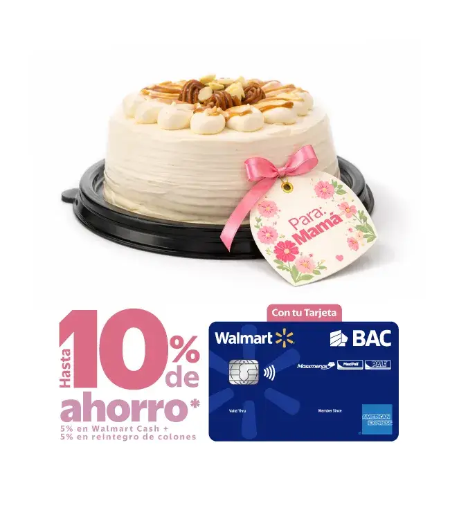 Ahorra hasta 10 % con tus compras en Walmart
