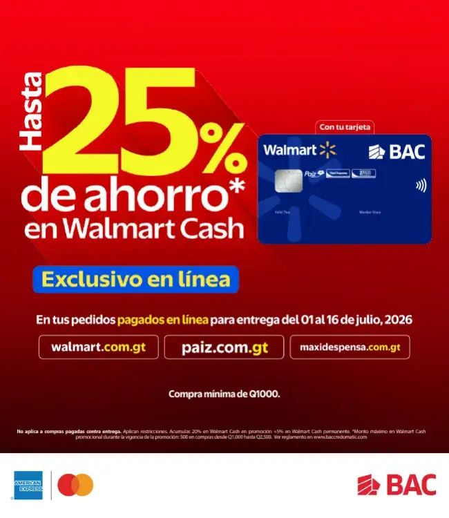 25% de ahorro 