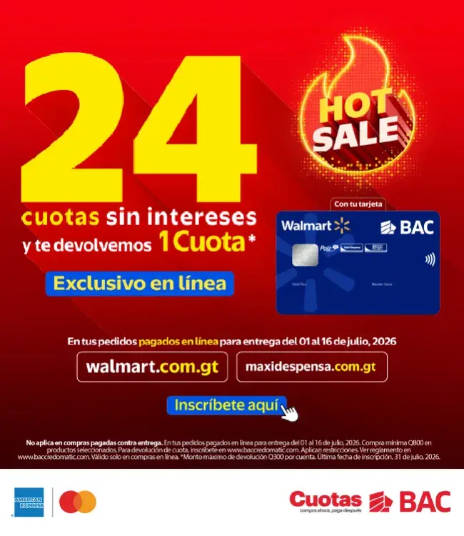 Te devolvemos una cuota 