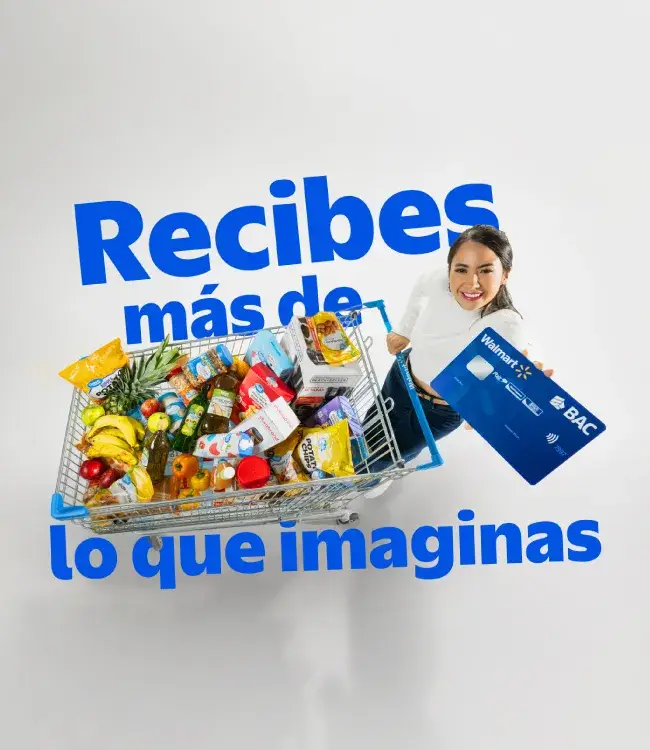 Recibe más de lo que imaginas por tus compras en Walmart