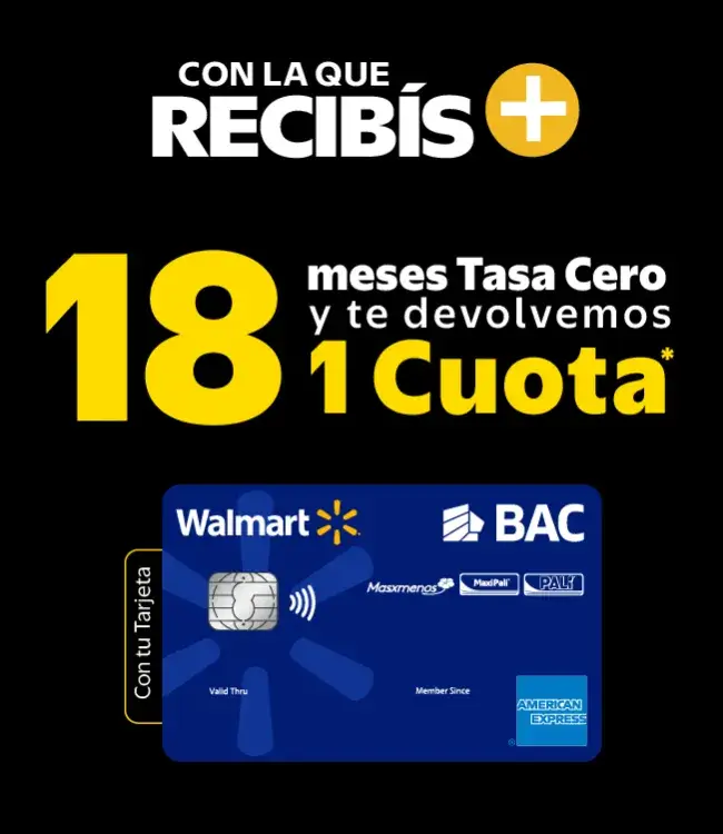 Te devolvemos una cuota al comprar a 18 meses sin intereses 