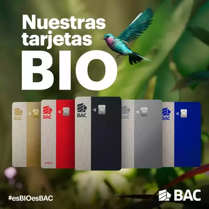Tarjetas de crédito BIO