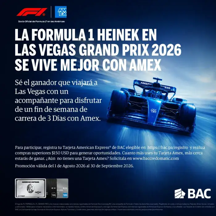 Promoción Fórmula 1