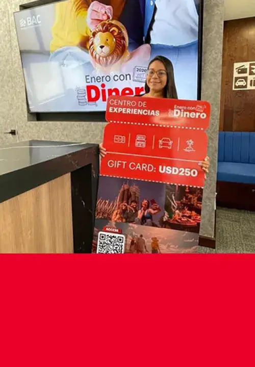 mujer ganadora